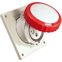 Fanton IP67 16A-4Pin PMount Socket Angle 71644