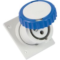 Fanton - IP 67 -16A-3Pin-Panel Mount Socket Angle-Art  71650